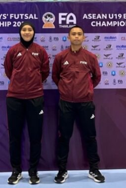 Fitra Fauzi dan Tita Rosita Terpilih Jadi Wasit Futsal di ASEAN U-16 dan U-19 Championship 2025