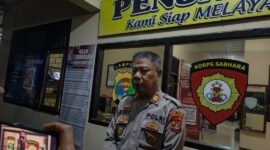 Kapolsek Mataram Baru AKP Rudi Apriyanto, saat wawancara bersama wartawan./Hadi Jakariya