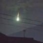 Tangkapan layar penampakan meteor jatuh di Gunung Fuji, Jepang./News18.com