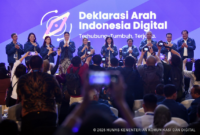 Menteri Komunikasi dan Digital Meutya Hafid, saat hadir di acara Deklarasi Arah Indonesia Digital di Jakarta Selatan, Rabu (10/12/2025)./Ist