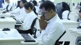 Suasana SKD CPNS di Kantor BKN Pusat, Jakarta./menpan.go.id