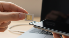 Ilustrasi registrasi kartu seluler./Hadi Jakariya