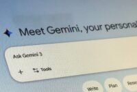 Penampakan laman Google, Gemini./ Hadi Jakariya