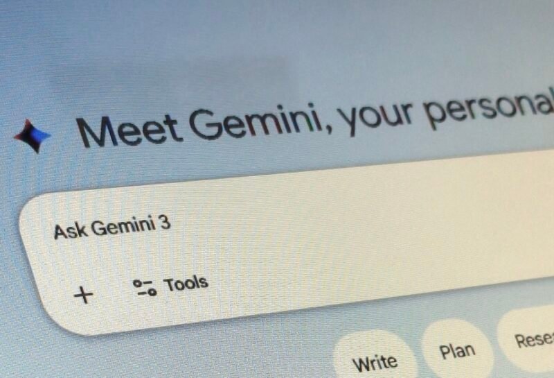 Penampakan laman Google, Gemini./ Hadi Jakariya