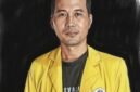 Gambar sketsa aktivis HMI Muklasin./Hadi Jakariya