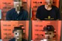 Kolase foto 3 tersangka bersama penadah yang diamankan polisi./Ist