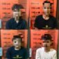 Kolase foto 3 tersangka bersama penadah yang diamankan polisi./Ist