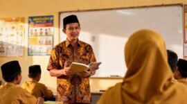 Ilustrasi guru Madrasah./Parlementaria