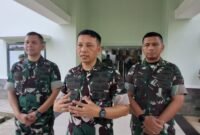 Danrem 043 Gatam beri penjelasan tentang program ketahanan pangan./Agus Susanto