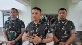 Danrem 043 Gatam beri penjelasan tentang program ketahanan pangan./Agus Susanto