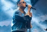 Konser Denny Caknan, di momen HUT Lampung Timur ke-27 yang diselenggarakan di Lapangan Merdeka Sribhawono, Bandar Sribhawono, Sabtu (25/4/2026) malam./Agus Susanto