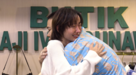 Momen Lucinta Luna dan Ivan Gunawan./Tangkapan Layar YouTube C8 Podcast