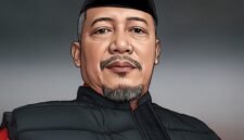 Karikatur Ketua Pokjawas Kemenag Lampung Timur, Drs. H. Ma’ruf Abidin, M.Si./Hadi Jakariya