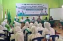 Sekertaris PC Fatayat NU Lampung Timur Rida Rotul Alyah buka pelaksanaan LKD Fatayat NU di Way Jepara./Agus S