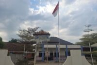 Kantor Desa Braja Asri, Kecamatan Way Jepara, Lampung Timur (Dok: Agus S)