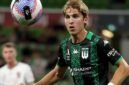 Luke Anthony Vickery saat menjalani debutnya bersama Western United di ajang A-League Australia. Momen tersebut menjadi langkah awal perjalanan profesional pemain yang kini resmi menjadi Warga Negara Indonesia (WNI) dan berpeluang memperkuat Timnas Indonesia. (Foto: Instagram/luke.vickery_