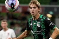 Luke Anthony Vickery saat menjalani debutnya bersama Western United di ajang A-League Australia. Momen tersebut menjadi langkah awal perjalanan profesional pemain yang kini resmi menjadi Warga Negara Indonesia (WNI) dan berpeluang memperkuat Timnas Indonesia. (Foto: Instagram/luke.vickery_