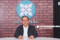 Tangkapan layar Ketua Dewan Pers Komaruddin Hidayat dalam pernyataan resmi terkait pernyataan Hotman Paris Hutapea.