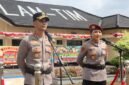 AKBP Yuliansyah resmi memimpin Polres Lampung Timur menggantikan AKBP Heti Patmawati dalam upacara Welcome and Farewell Parade di Lapangan Satya Haprabu Polres Lampung Timur, Selasa (4/8/2026). (Foto: Ist)