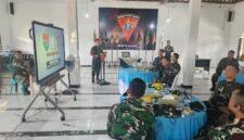 Peserta KKL Binsat Dikreg LXVIII Seskoad saat meninjau kesiapan operasional dan pembinaan satuan di Markas Asrama Yonif TP 943/DPC, Lampung, Kamis (3/9/2026). Foto: Agus S